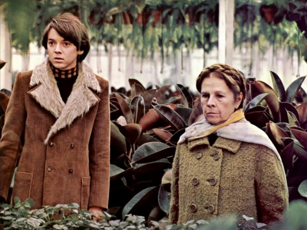 Un fotograma de la película 'Harold y Maude'.