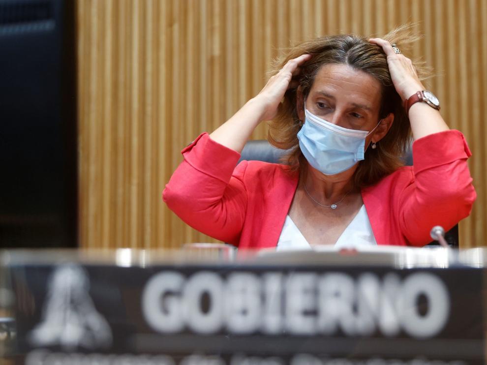 Comparecencia de Teresa Ribera este lunes en el Congreso