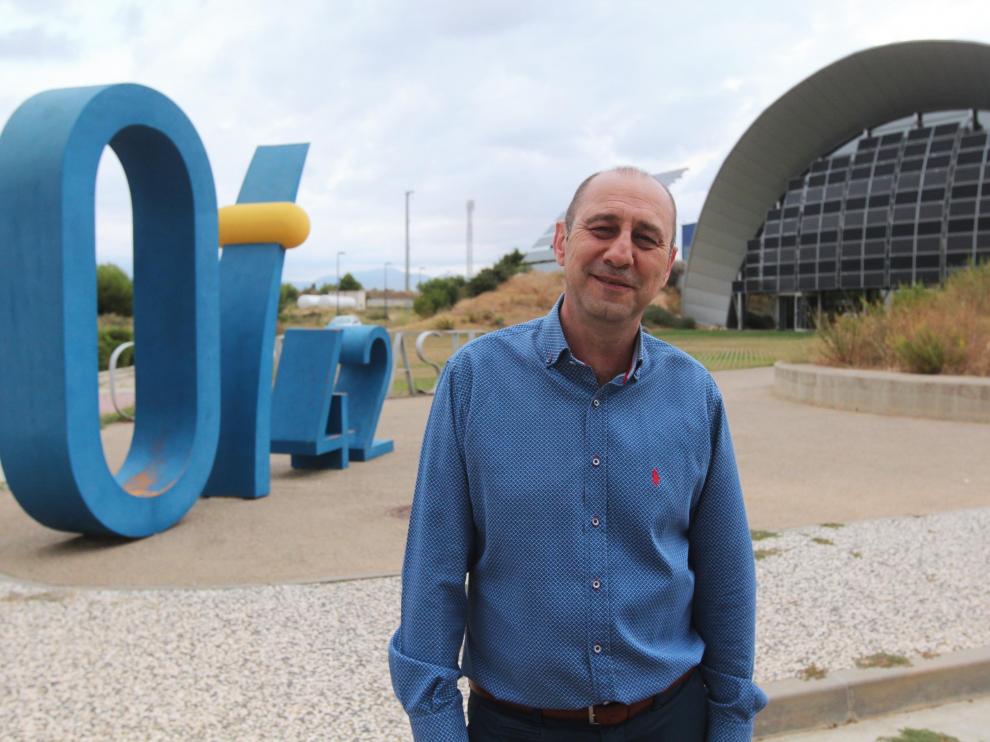 Jesús Pérez Navasa, director del Planetario de Aragón.