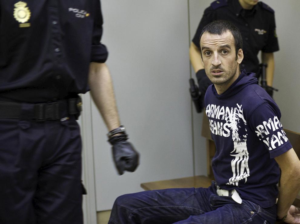 El sospehoso, en un juicio por el mismo delito que se celebró en 2010.