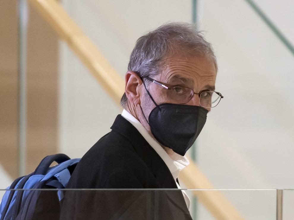 José Antonio Urrutikoetxea, alias Josu Ternera, en el juzgado