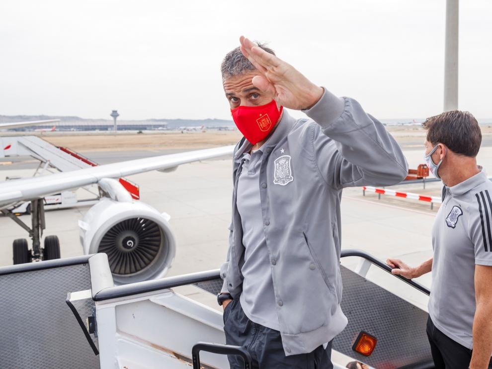 SELECCION DE ESPAÑA LLEGA A KOSOVO