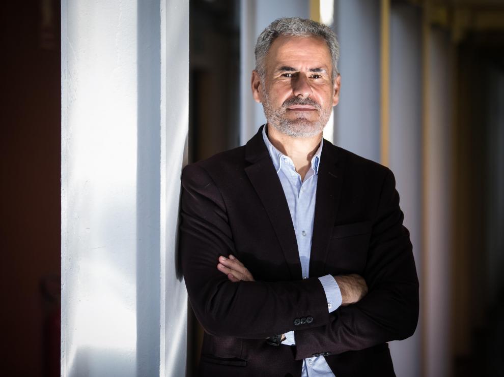 Javier Pardiño, director de la planta de Becton Dickinson en Fraga y vicepresidente de Operaciones de la multinacional
