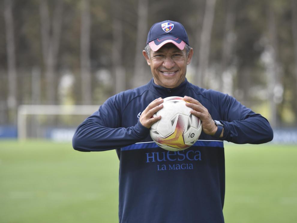 Nacho Ambriz posa para HERALDO en el IES Pirámide.