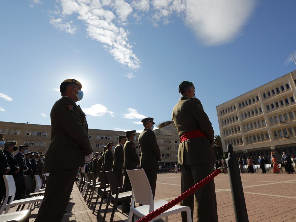 Acto del XXV aniversaario en la Delegación de Defensa en Aragón