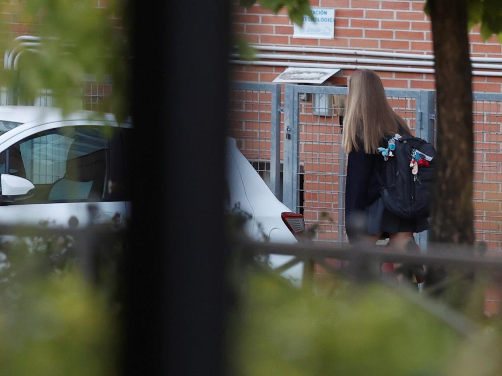 La infanta Sofía empieza el curso