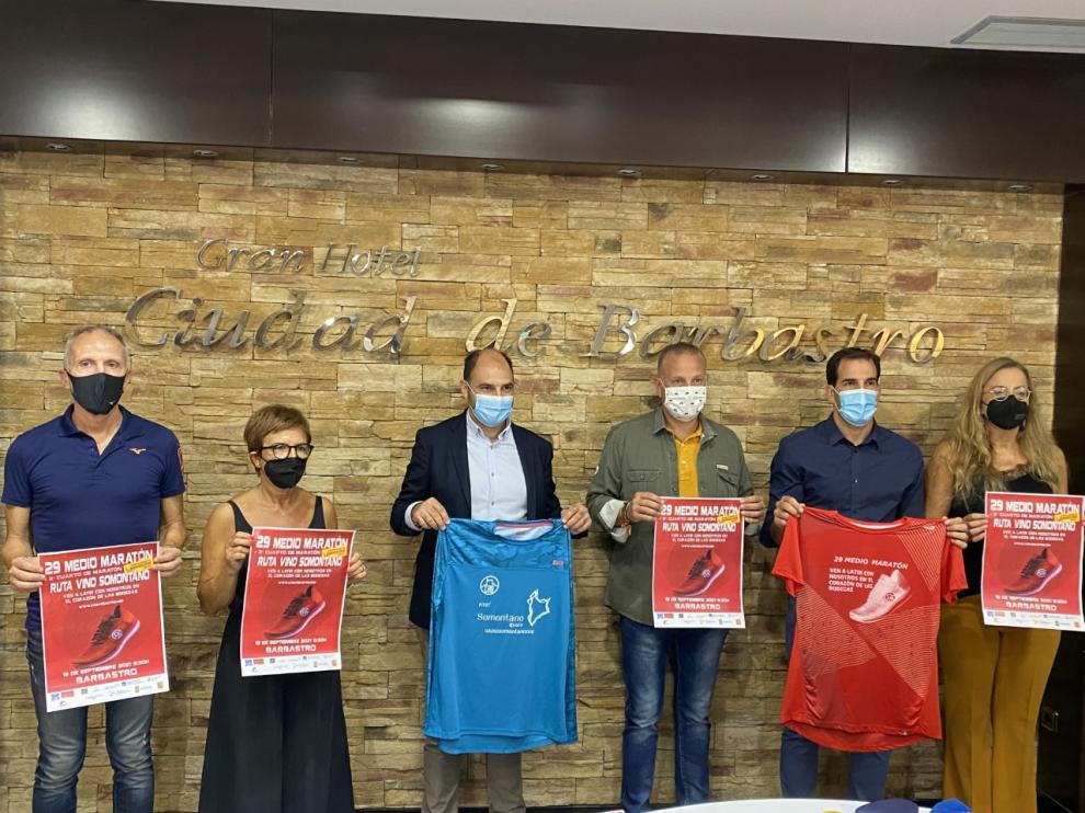 Presentación del 29 Medio Maratón Ruta Vino Somontano