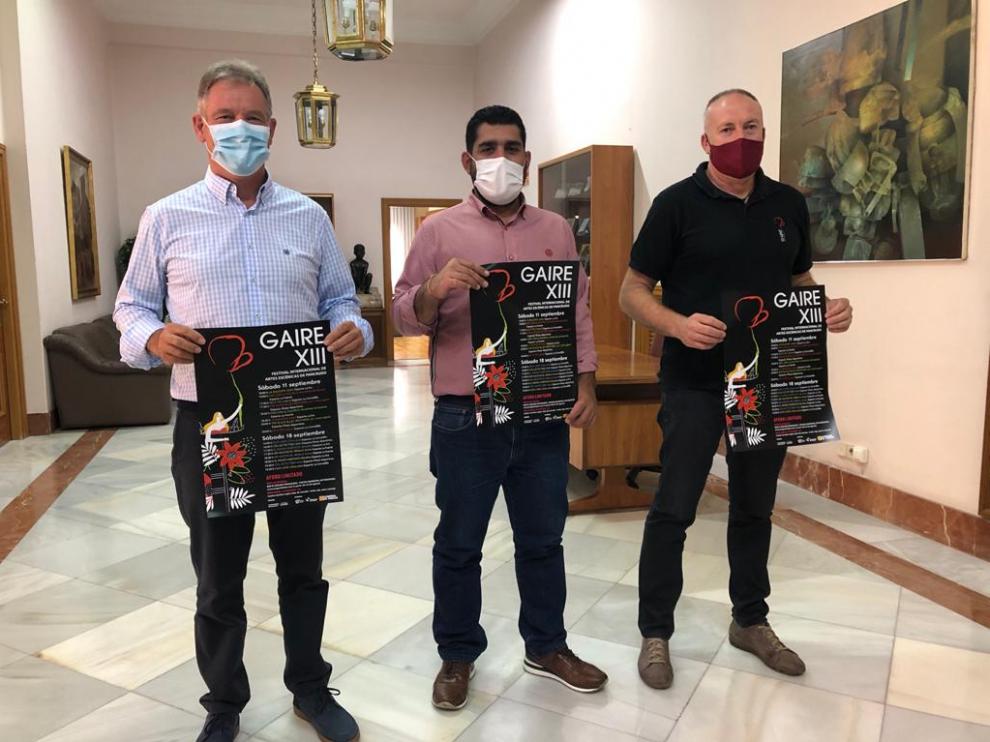 Presentación del festival Gaire de Pancrudo en la Diputación Provincial.