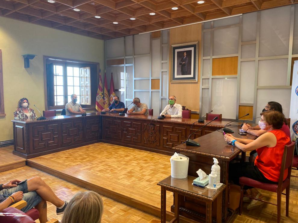 Reunión en el Ayuntamiento de Jaca, este viernes