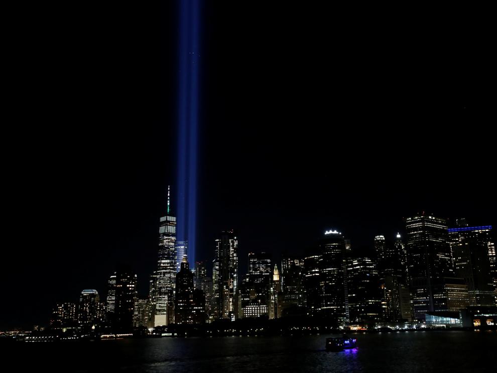 Tributo en Nueva York en el 20 aniversario del atentado a las Torres Gemelas