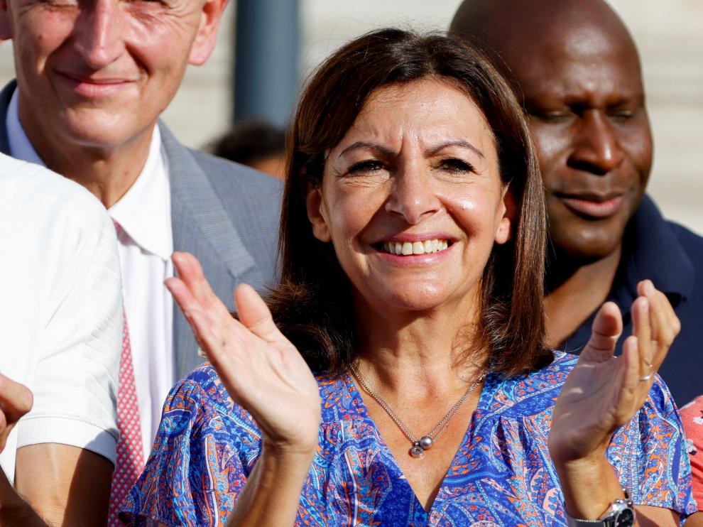 Anne Hidalgo, alcaldesa de París.