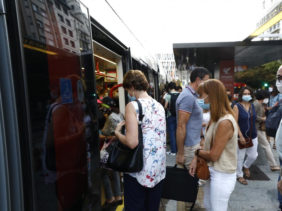 Huelga en el tranvía (martes 12 de septiembre)
