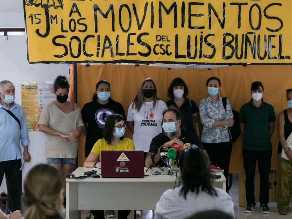 La asamblea del Luis Buñuel anuncia que recurre al Supremo su desalojo