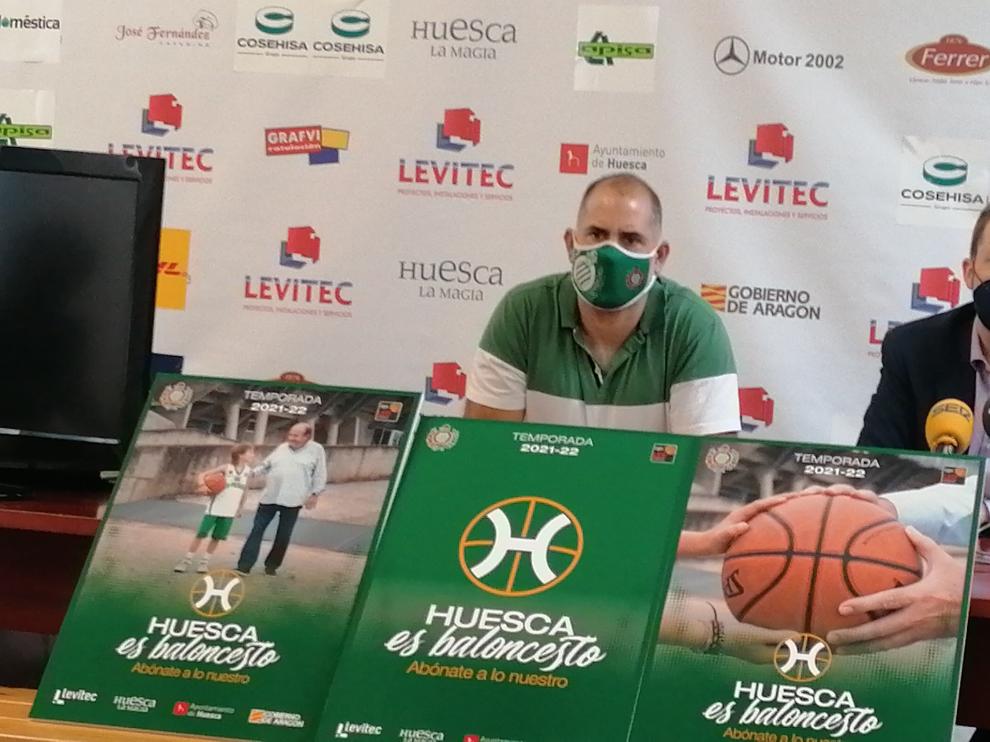 Jorge Lachén y Antonio Orús han presentado la campaña de abonados.