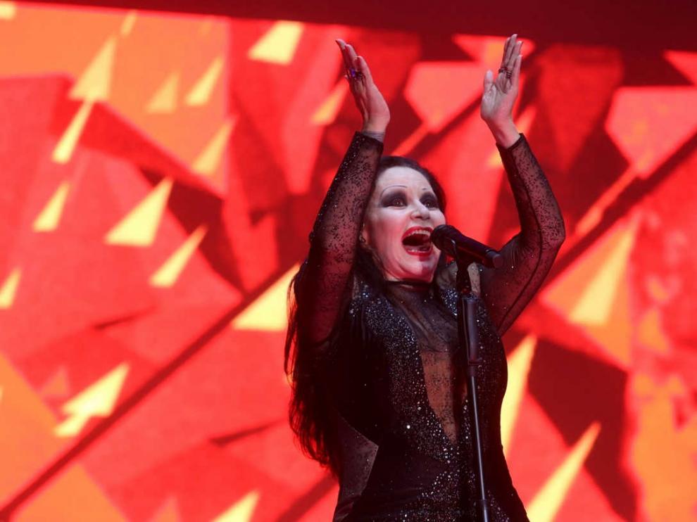 Concierto de Fangoria en el Espacio Zity de Valdespartera en Zaragoza en 2019