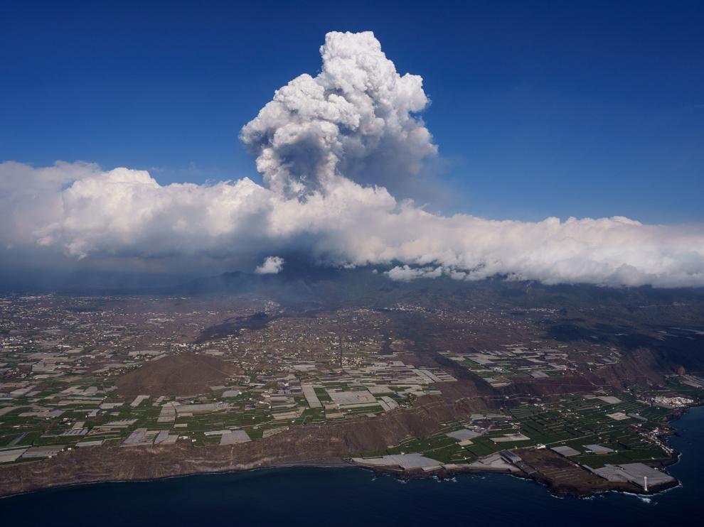 El volcán de La Palma en su quinto día de actividad