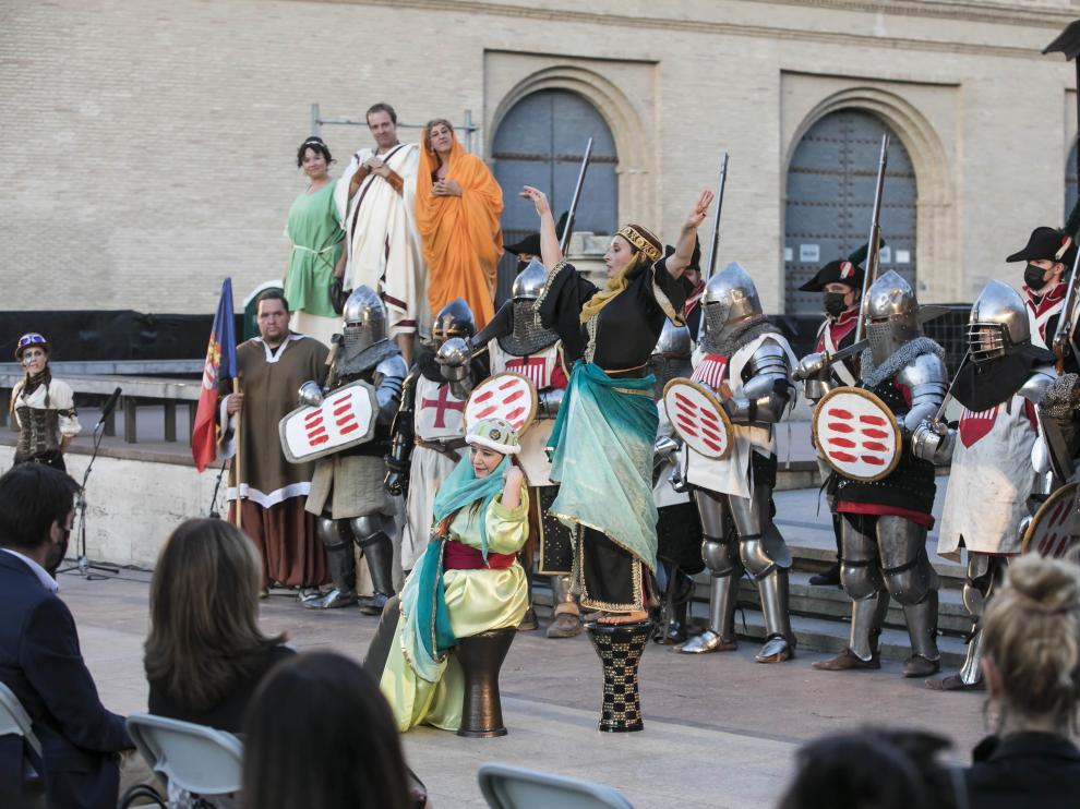 El festival dedicado a cine y series de historia, que comenzó ayer, se celebra en la capital aragonesa hasta el 2 de octubre