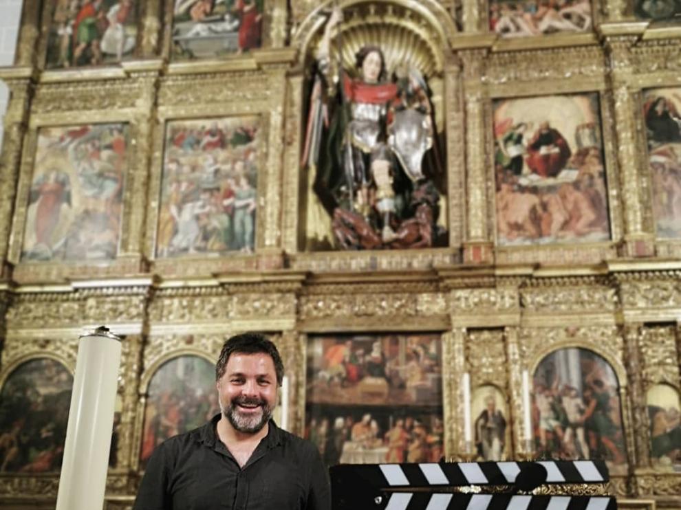 José Ángel Guimerá dirigel documental de Pierres Vedel.