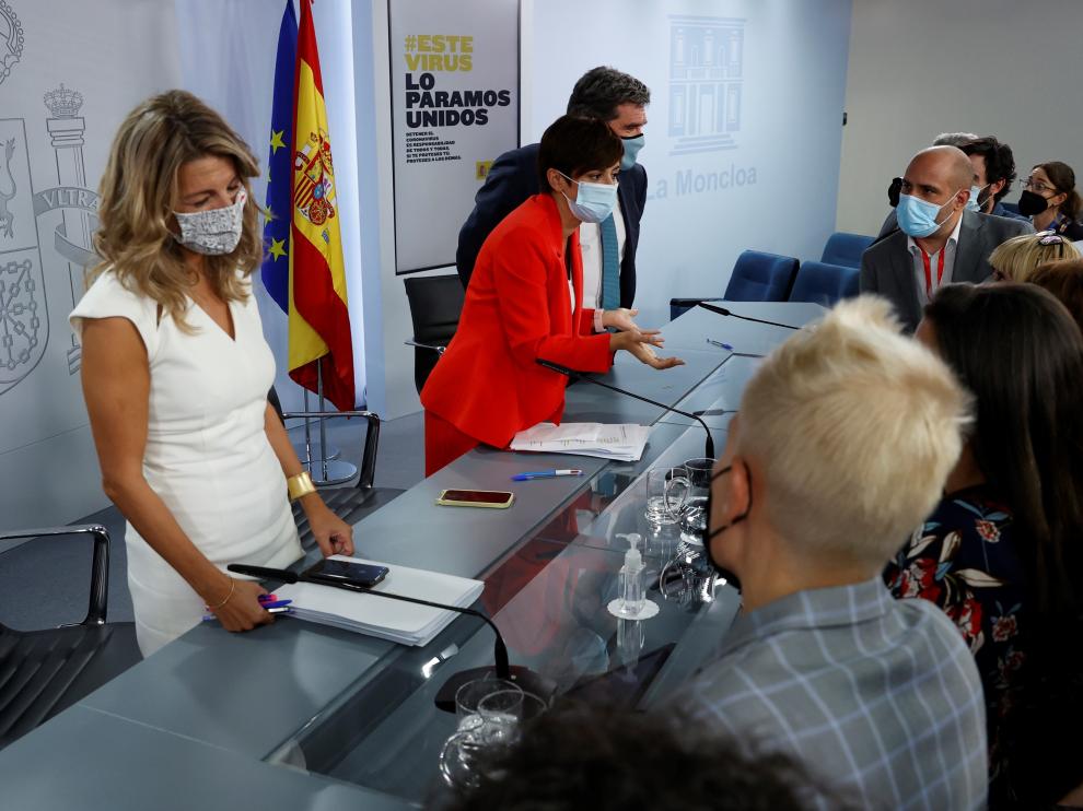 Rueda de prensa posterior al Consejo de Ministros