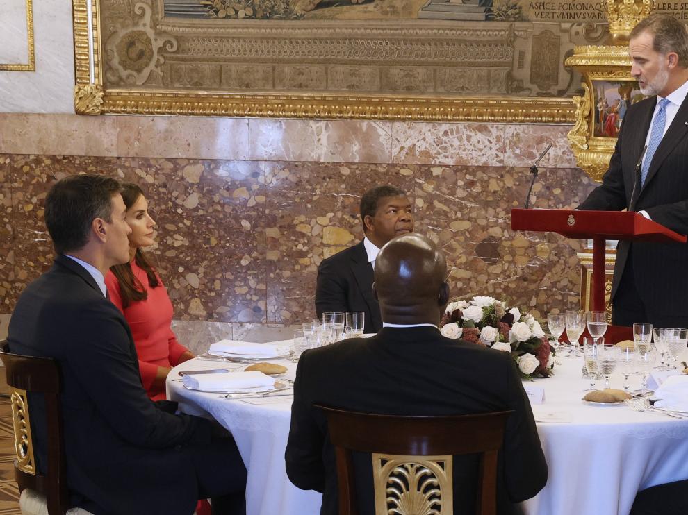 Almuerzo en honor presidente de Angola