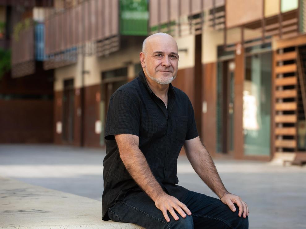 Mario Gros es profesor de gaita de boto en la Escuela Municipal de Música de Zaragoza.