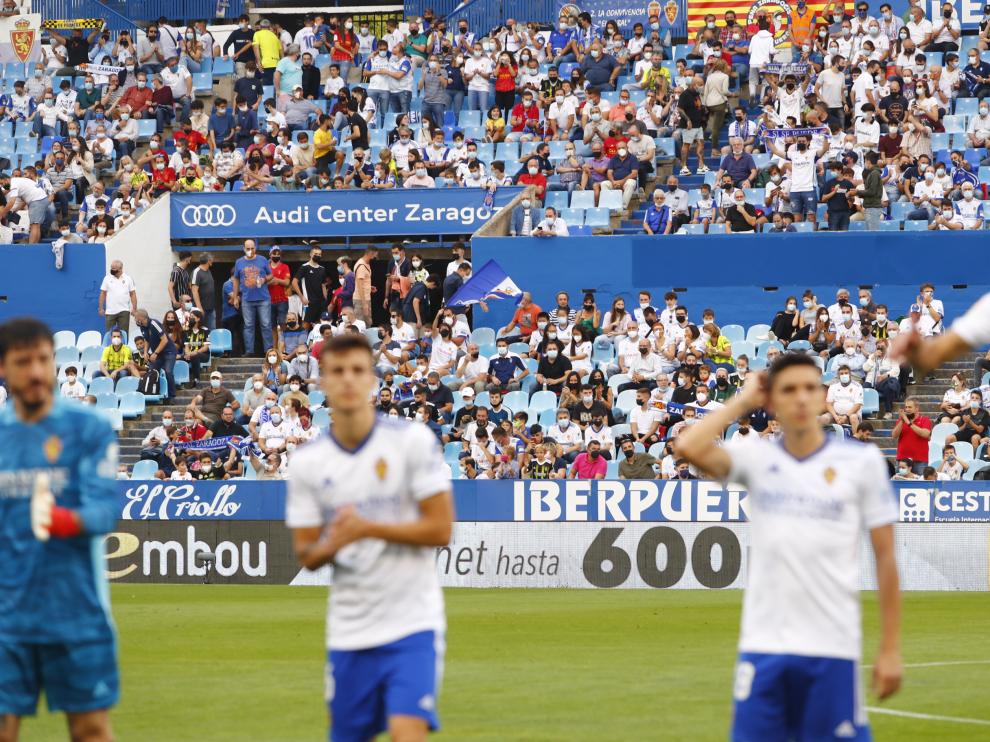 Partido Real Zaragoza-Oviedo, en imágenes