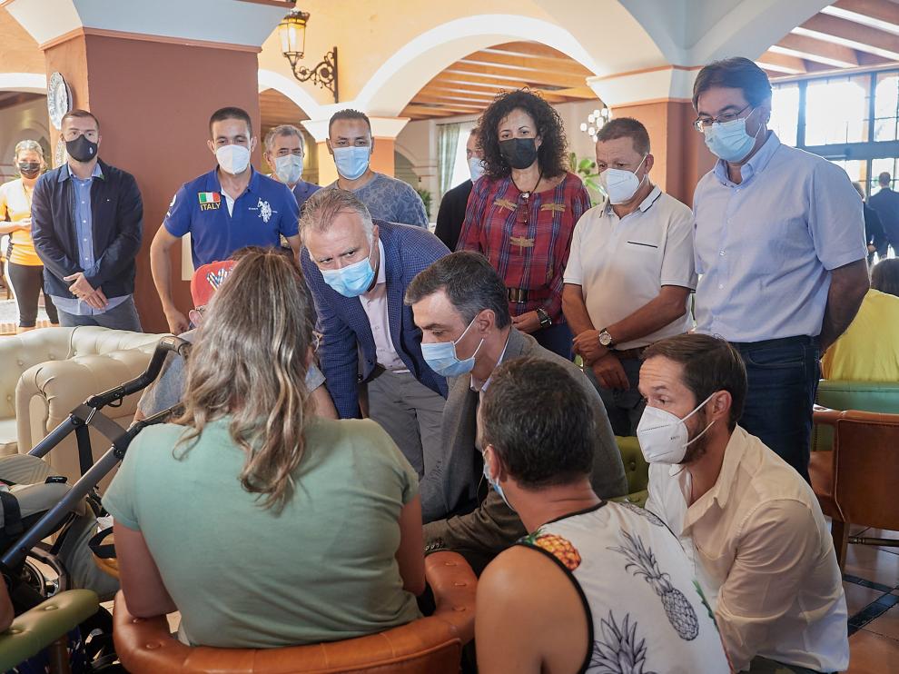 Nueva visita de Pedro Sánchez a La Palma