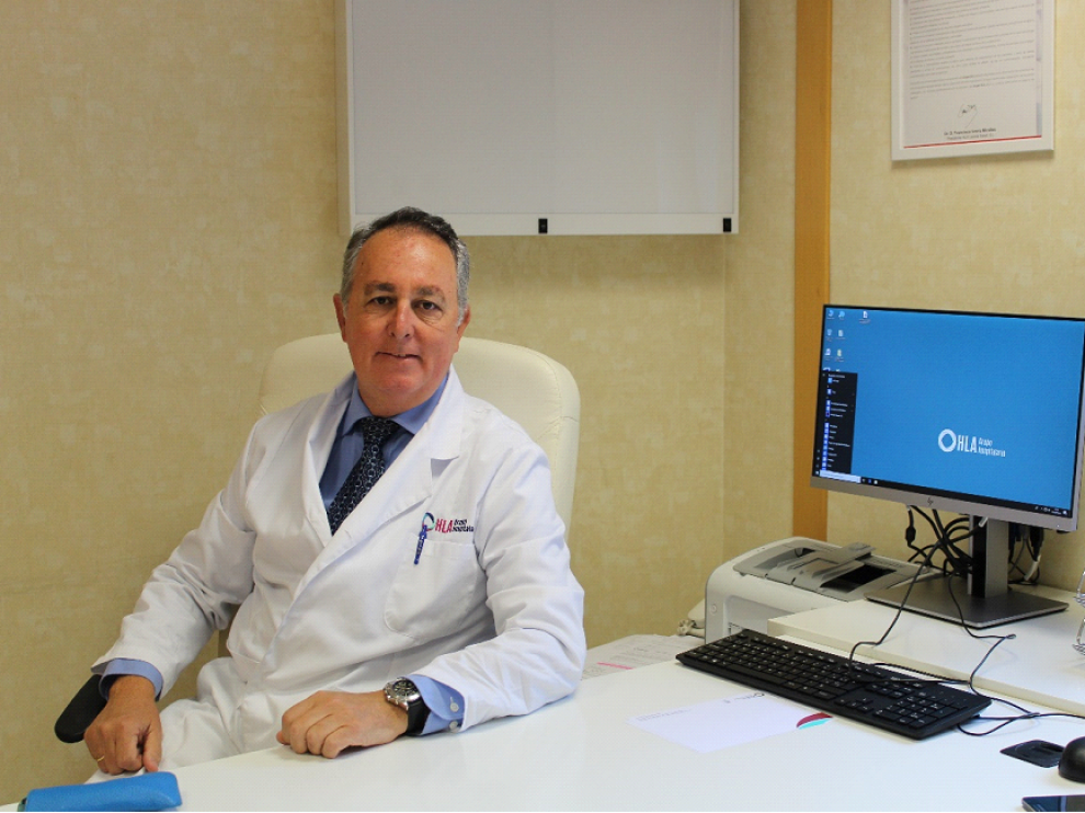 El Dr. Enrique Latorre Marqués, coordinador de la Unidad del Dolor de Clínica HLA Montpellier.