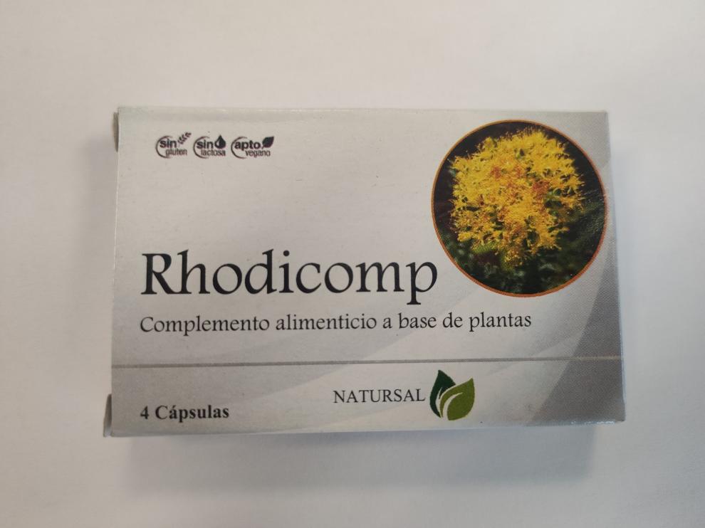 Imagen del producto Rhodicomp cápsulas.