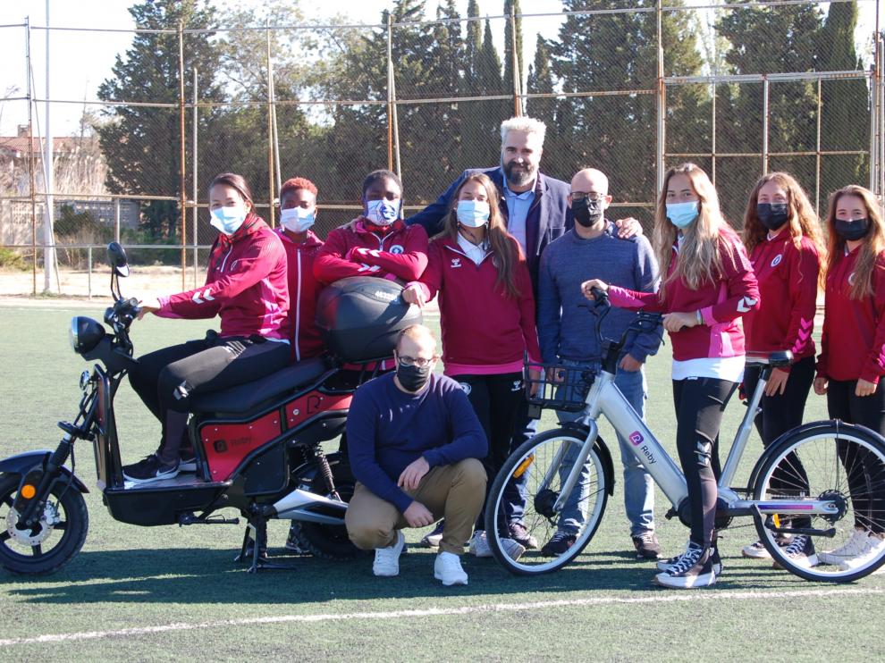 Acuerdo del Zaragoza Femenino y de la empresa Reby.