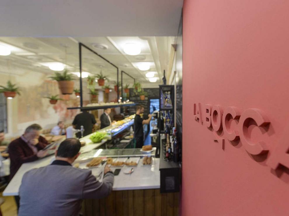 Restaurante La Bocca en Zaragoza.
