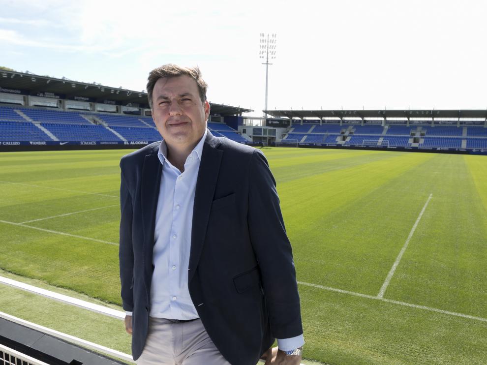 Manolo Torres, consejero delegado de la SD Huesca.