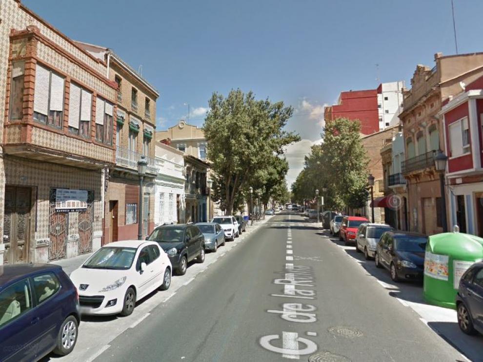 Una calle del barrio del Cabanyal, en Valencia.