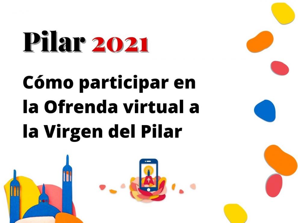 Cómo participar en la Ofrenda virtual a la Virgen del Pilar