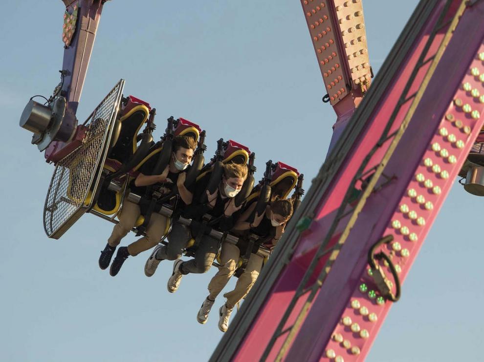 Atracciones de las ferias de Valdespartera de Zaragoza para las 'no fiestas' del Pilar 2021