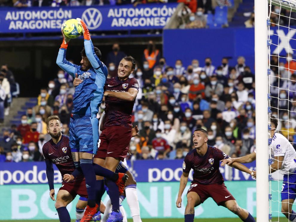 Foto del partido Real Zaragoza-Huesca, novena jornada de Segunda División