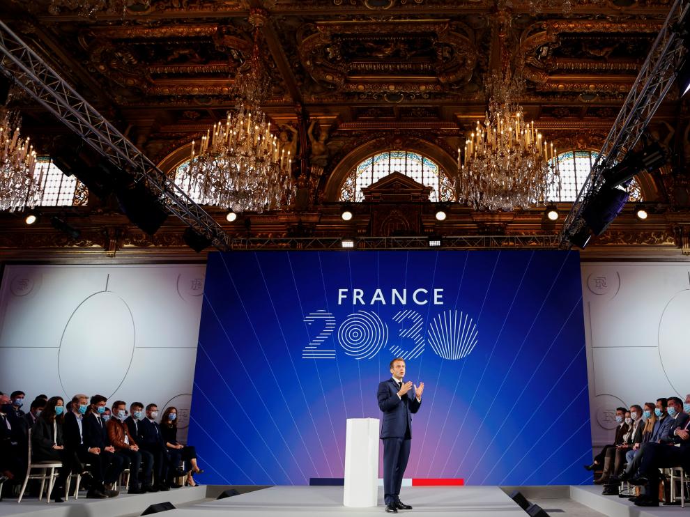 Comparecencia del presidente de Francia, Emmanuel Macron