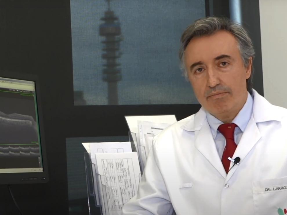 El doctor José Manuel Larrosa explica la importancia del cuidado de la visión durante los primeros años de vida.
