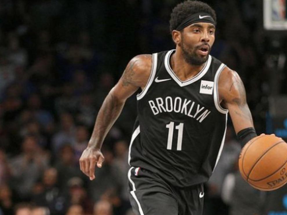 Kyrie Irving, en un partido con los Brooklyn Nets.