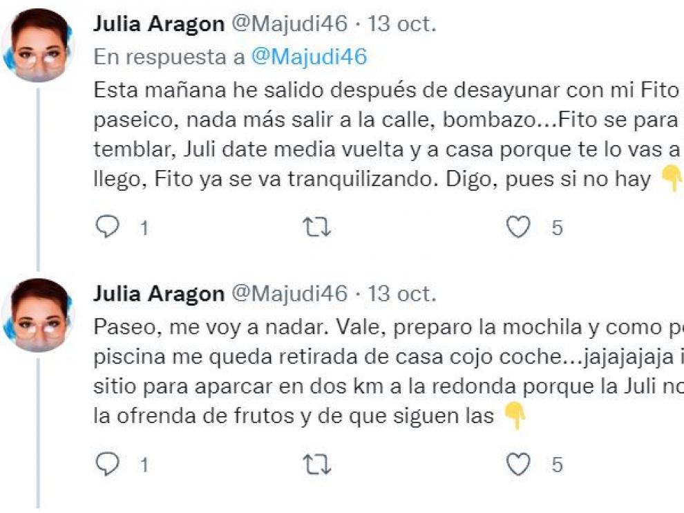 Las aventuras de una zaragozana con su perro Fito en Soto del Gállego