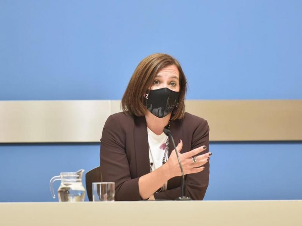 Sara Fernández presenta el abrazo jotero