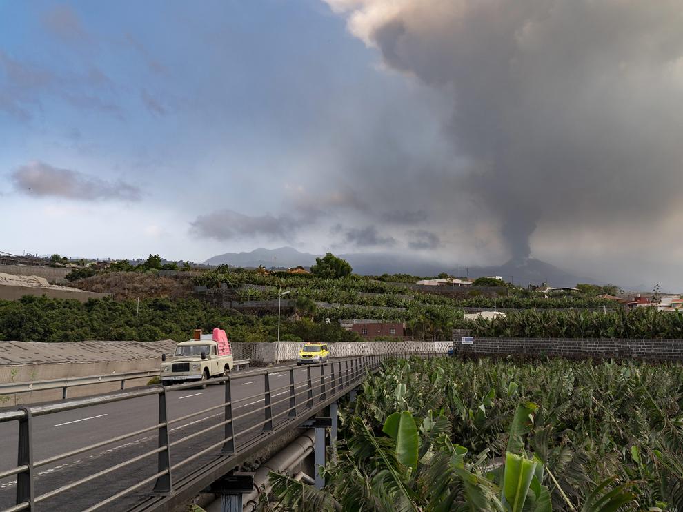 evacuación del volcán de La Palma