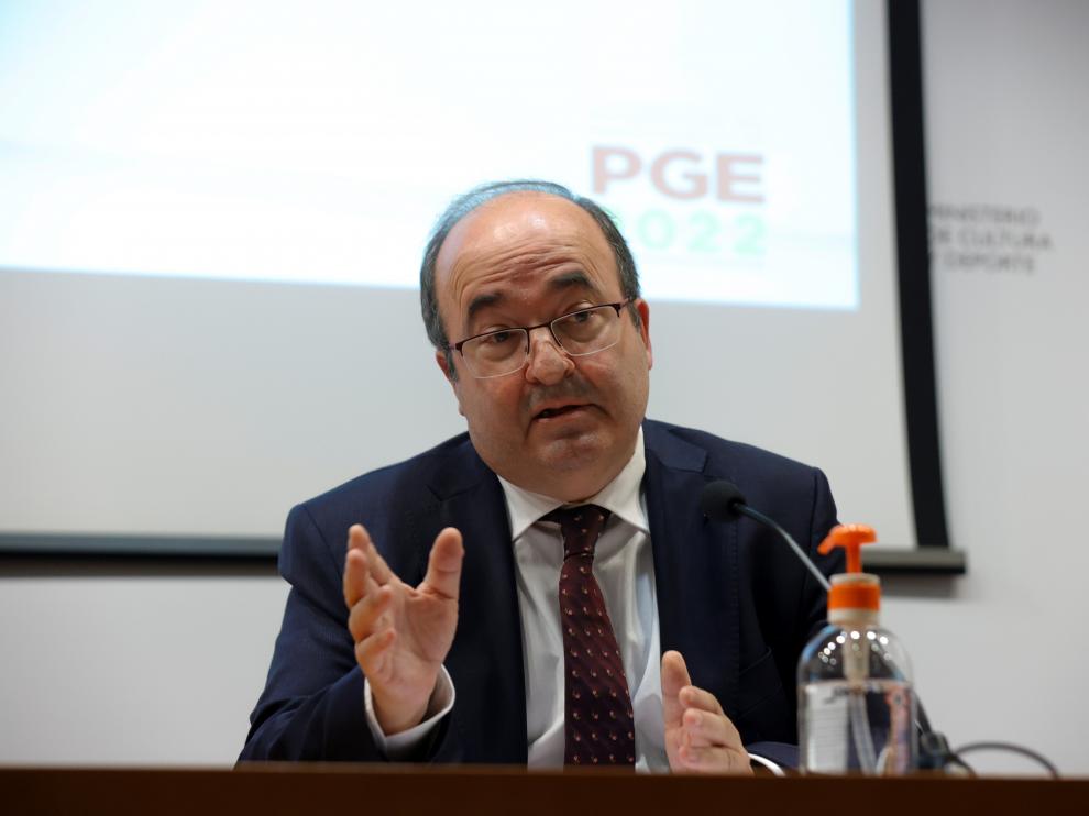 MIQUEL ICETA PRESENTA PRESUPUESTOS
