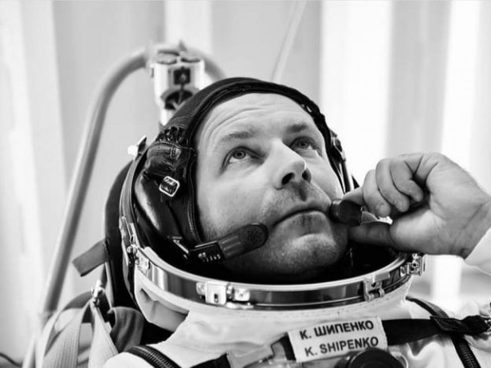 El actor Klim Shipenko durante el rodaje de 'El Reto'.