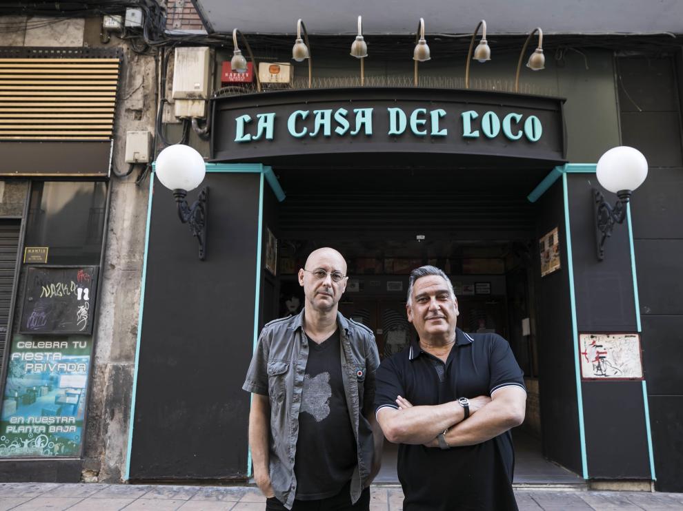 Chema Fernández y Jesús Pola, de La Casa del Loco.
