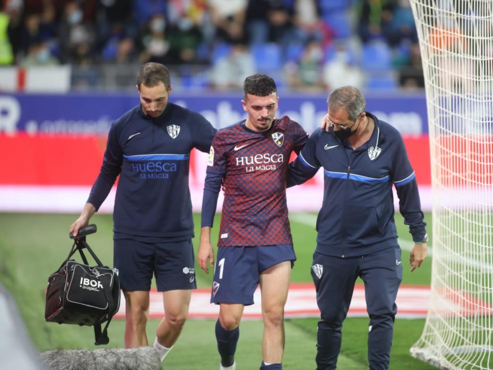 Encuentro disputado este martes en el Estadio de El Alcoraz