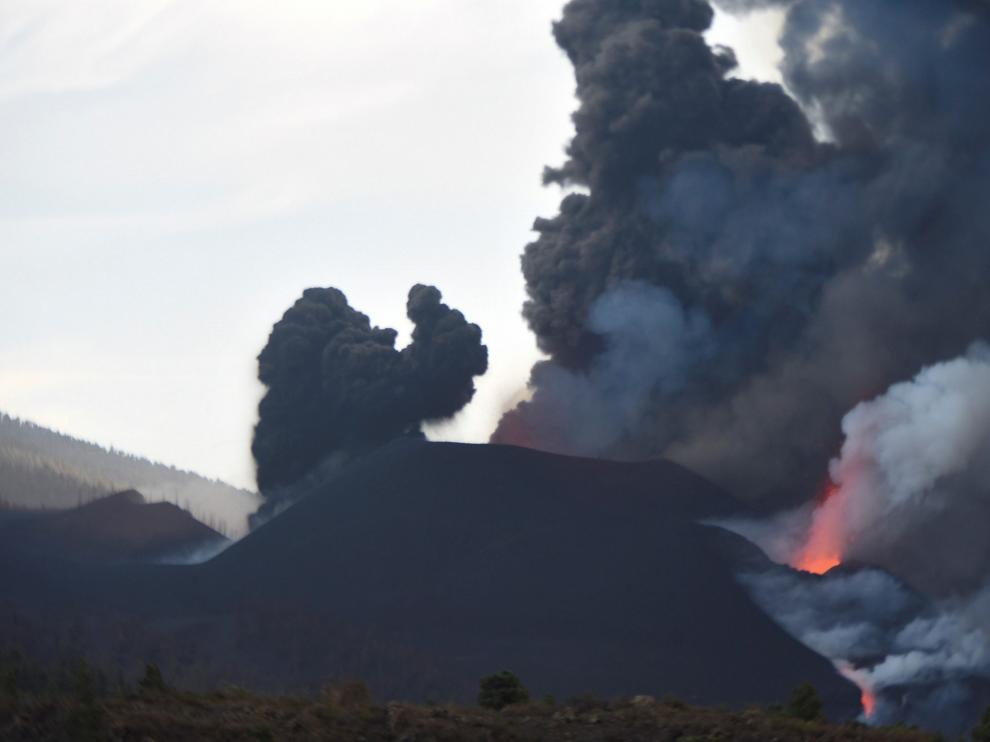 Volcán de La Palma este martes