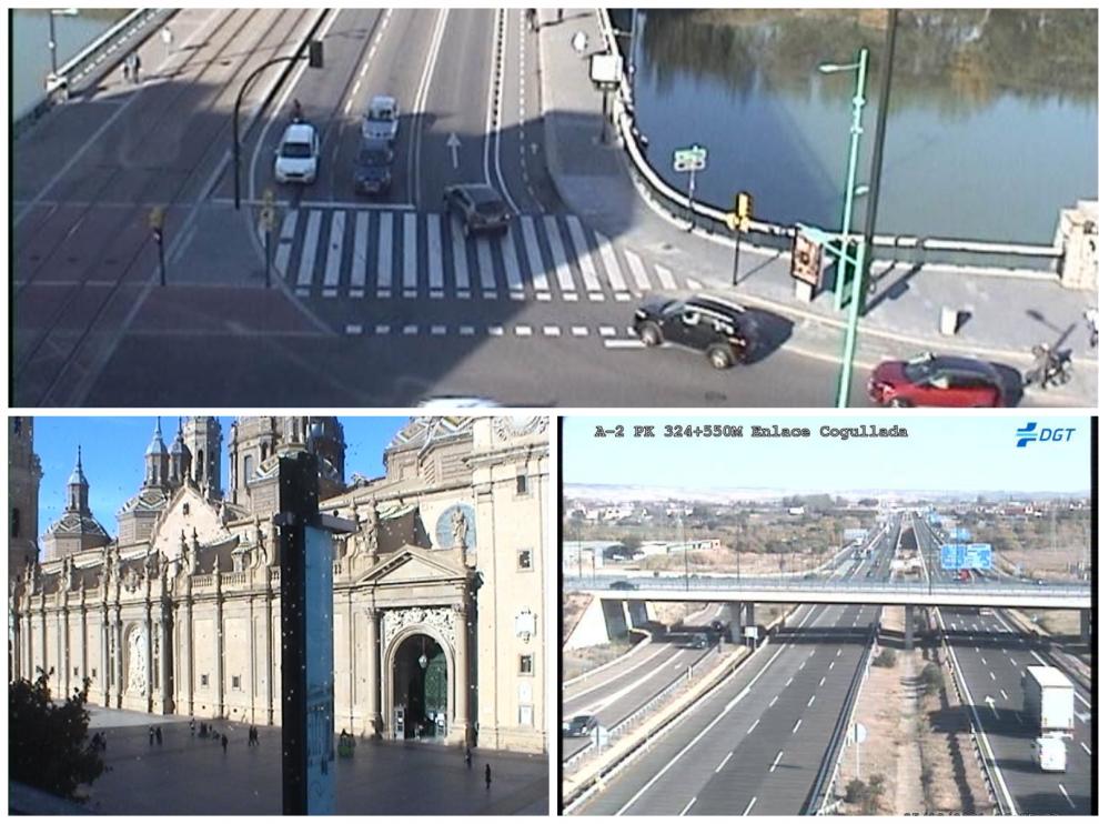 Algunas webcams aragonesas.