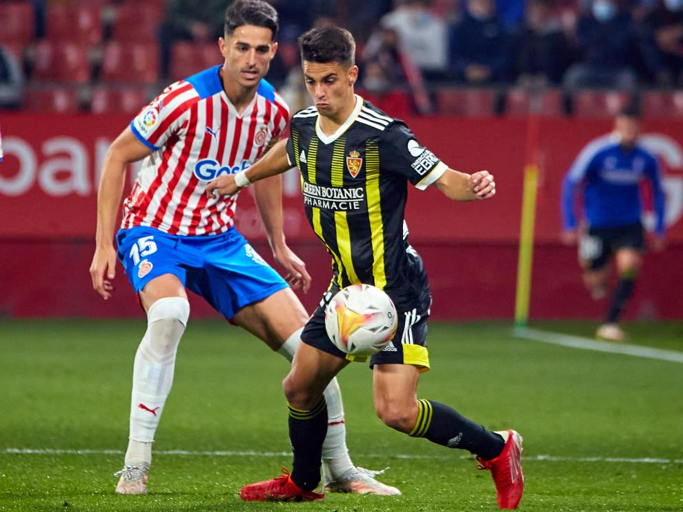 Partido Girona-Real Zaragoza, 12ª jornada de Segunda División