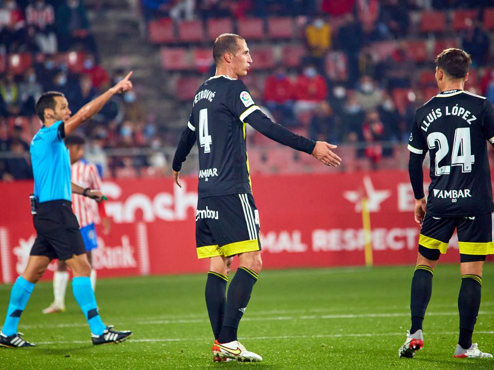 Partido Girona-Real Zaragoza, 12ª jornada de Segunda División
